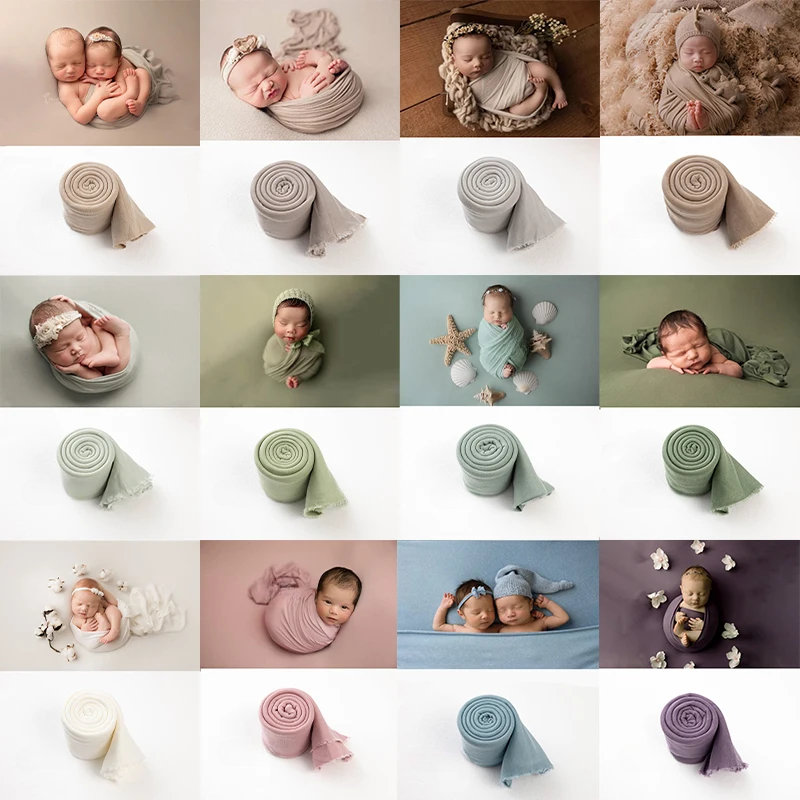 Photography Newborn - 新生児写真アクセサリー、ストレッチ背景、ソフトラップ、スタジオ写真撮影、背景、40 cm、150cm