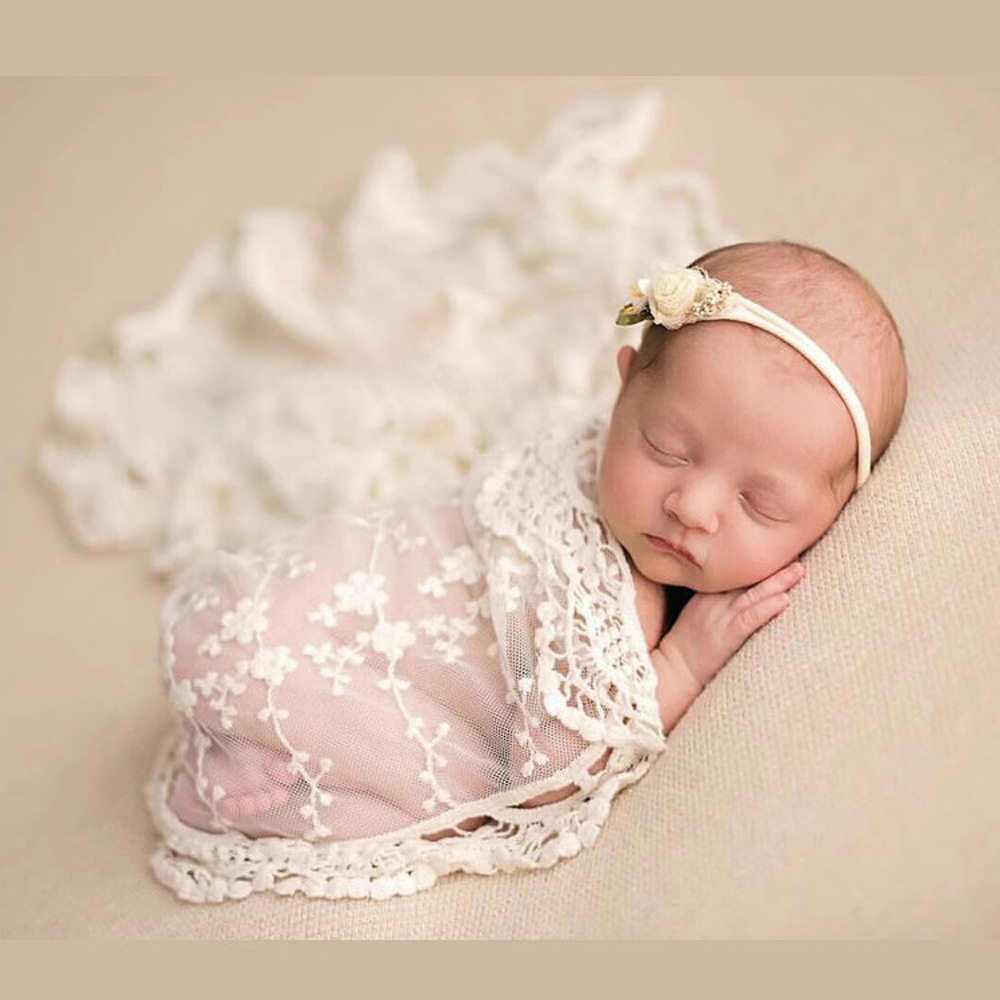 Photography Newborn - 生まれたばかりの写真アクセサリー,レースの背景,おくるみ,写真撮影,スタジオアクセサリー