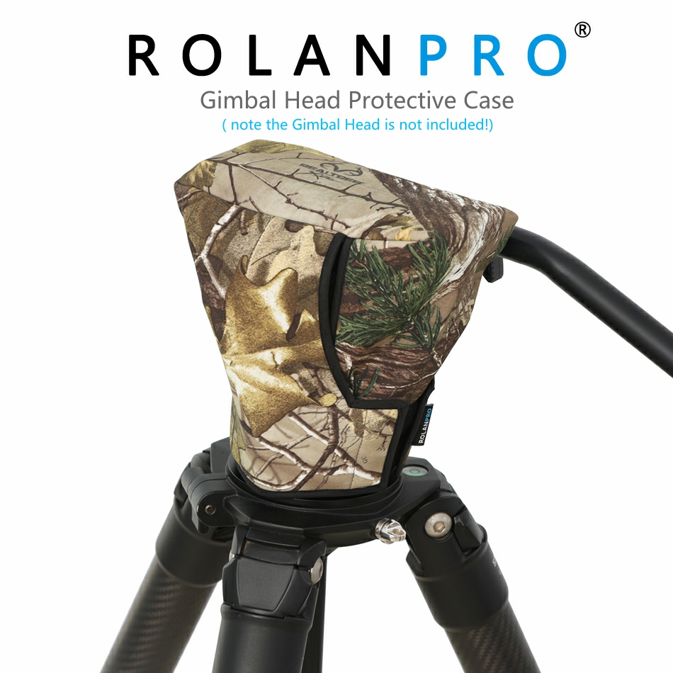 Fluid Head Tripod - ROLANPRO 三脚クラウドテラス保護カバーザックラー FSB-8 FSB-8T/FSB-10/ACE XL 流体ヘッド油圧三脚ヘッドコート