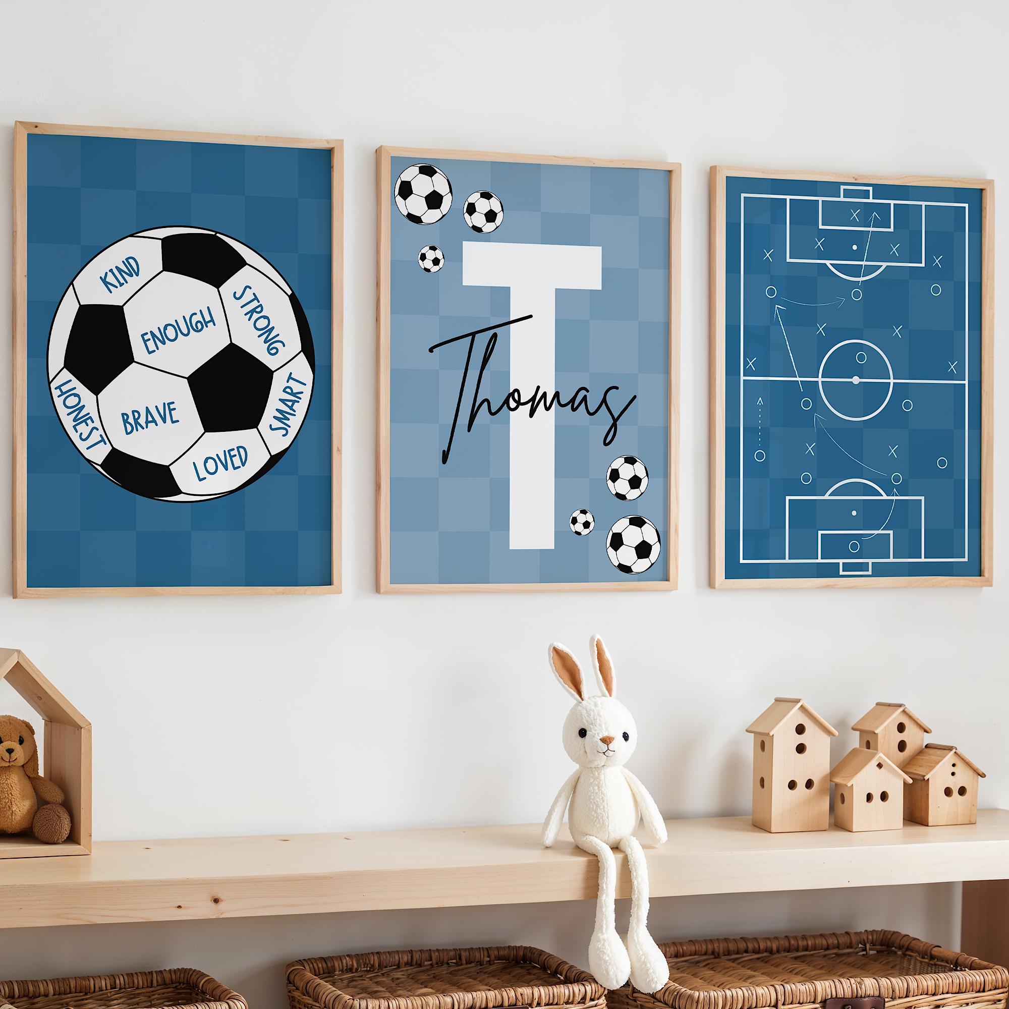 カスタムサッカーウォールアートセット、男の子向けサッカーをテ - Photography Course のレビューと価格