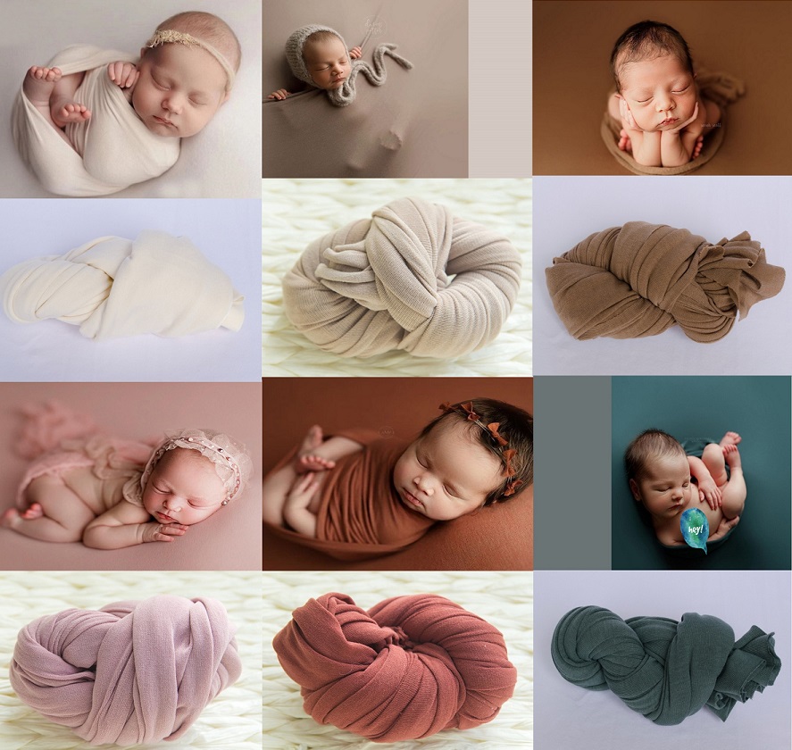 新生児写真アクセサリー、ストレッチ背景、ソフトラップ、スタジ - Photography Newborn のレビューと価格