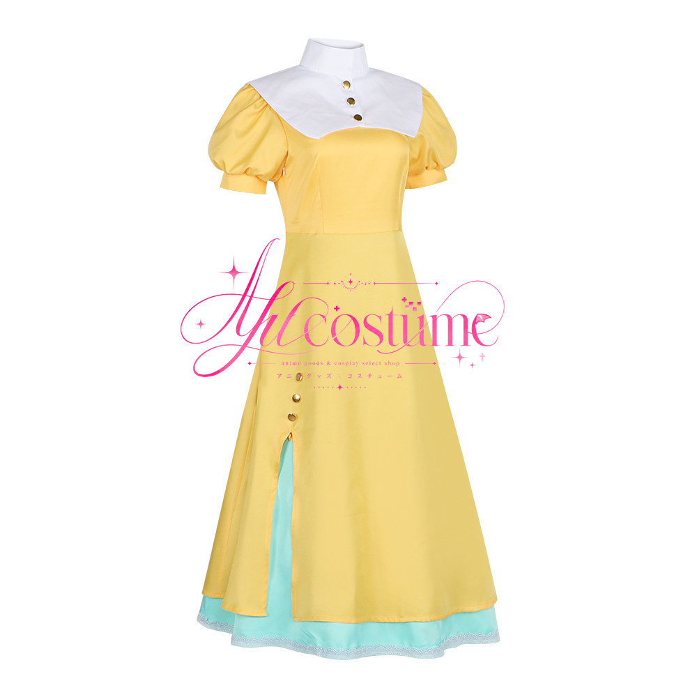 アニメゲーム『さくら大東寺友枝』コスプレ衣装 ロングドレス  - Photography Outfits のレビューと価格