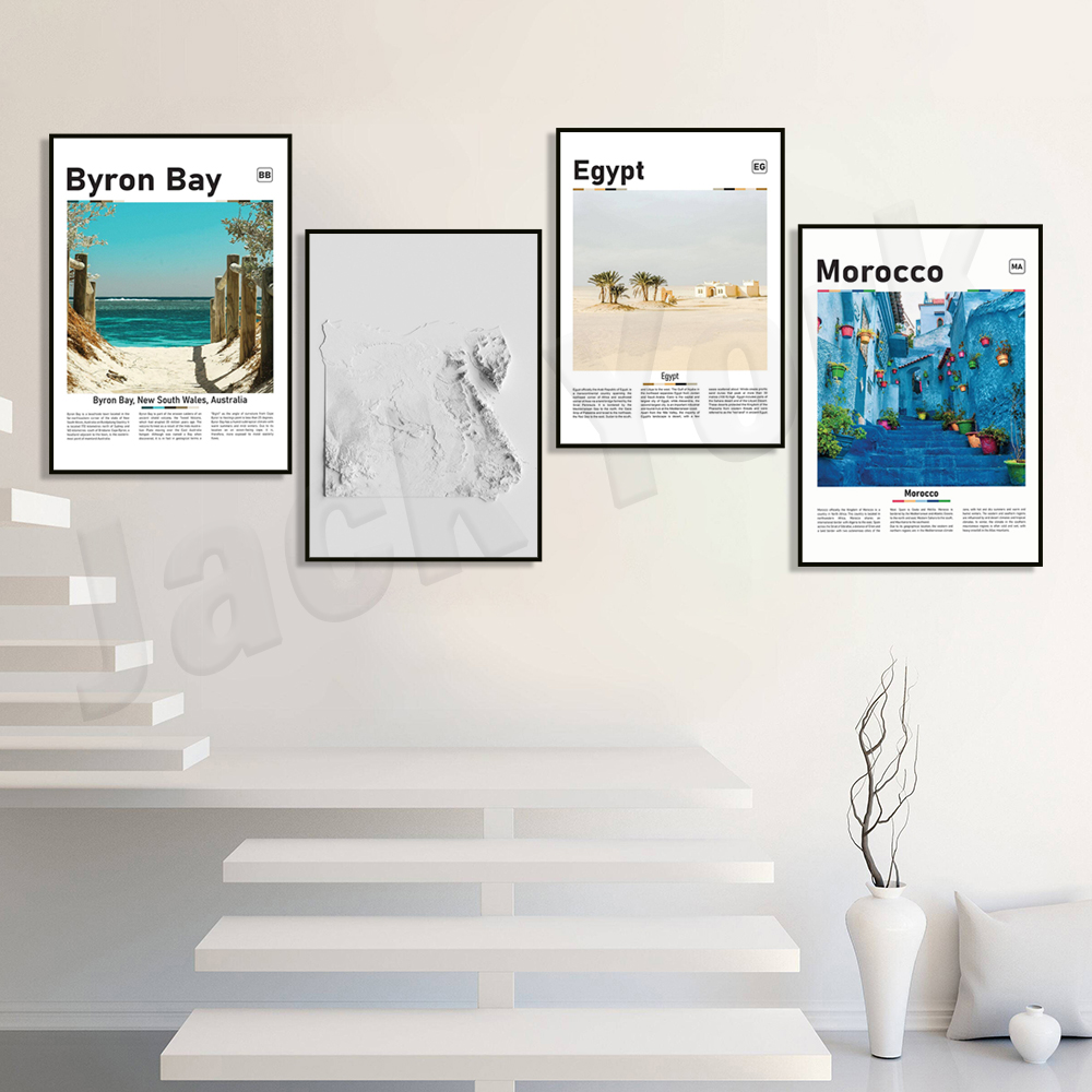 エジプトのレリーフ旅行風景ポスター、アートポスタープリント、 - Photography Mapped のレビューと価格