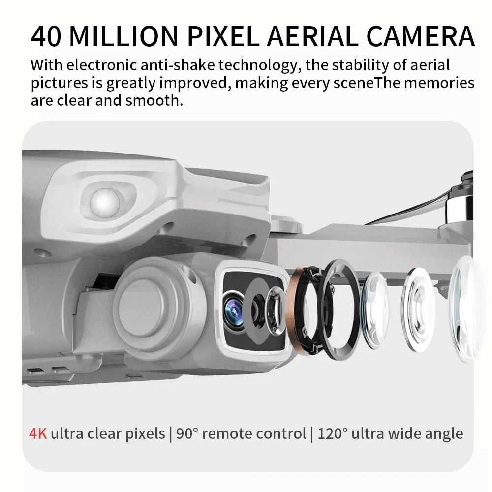 折りたたみ式ブラシレスドローンl900プロ,GPS, 4k, - Photography Hd のレビューと価格