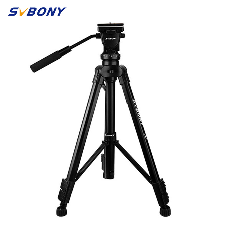 Svbony プロフェッショナル折りたたみ式カメラ三脚 フル - Fluid Head Tripod のレビューと価格