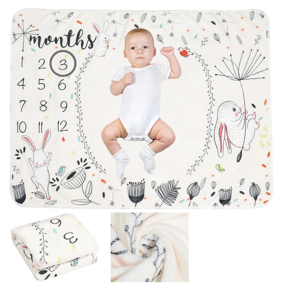 VIKAMA ベビー月齢成長記録ブランケット 新生児カレンダ - Photography Newborn のレビューと価格