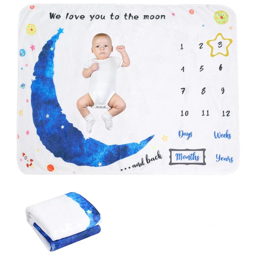 VIKAMA ベビー月齢成長記録ブランケット 新生児カレンダ - Photography Newborn のレビューと価格