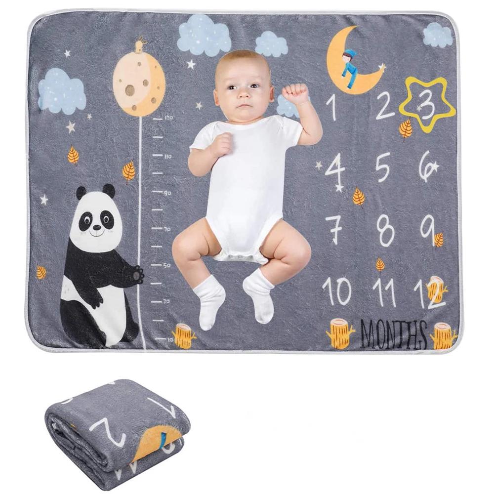 VIKAMA ベビー月齢成長記録ブランケット 新生児カレンダ - Photography Newborn のレビューと価格