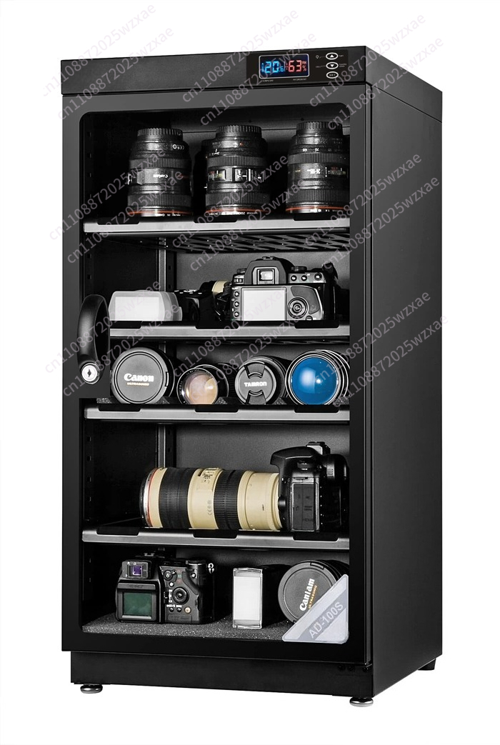 カメラ機材用電子乾燥キャビネット - レンズと機材用の湿度計 - Camera Dry Cabinet のレビューと価格