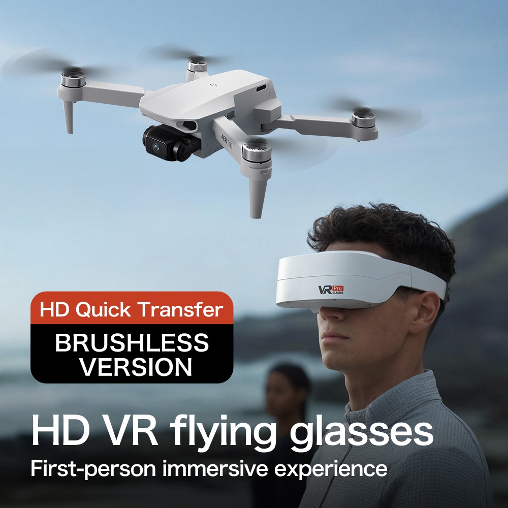 VRグラス RCドローン ブラシレスモーター 4K HDカメ - Photography Hd のレビューと価格