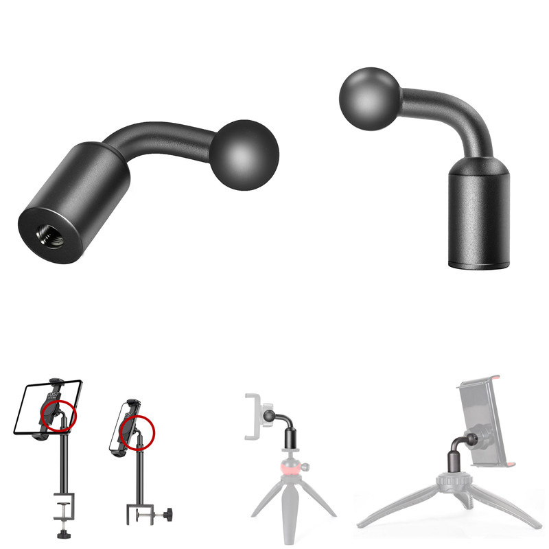 アルミ合金製17mmボール、ヘッドアダプター用、1/4インチ - Fluid Head Tripod のレビューと価格