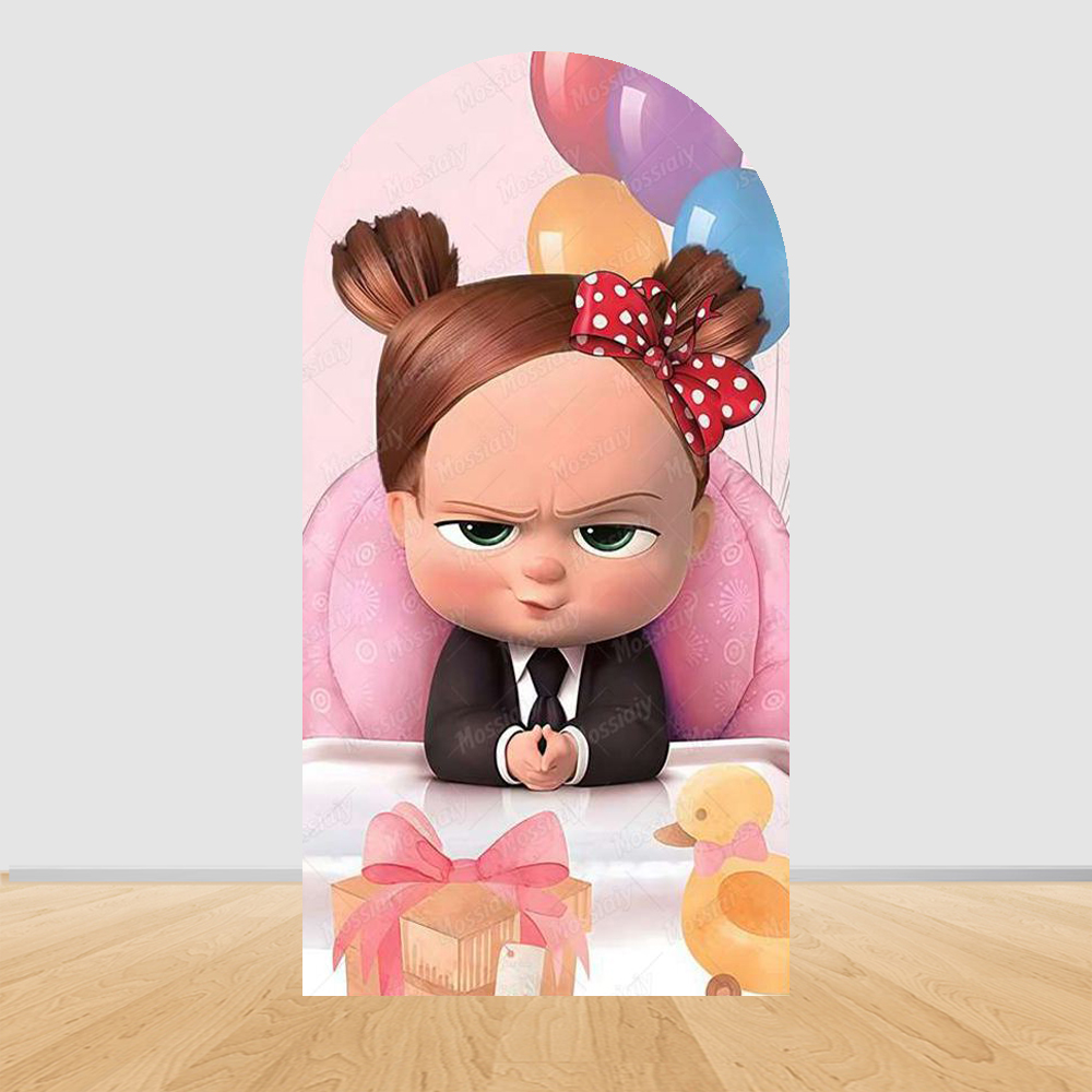 ボスベイビー アーチ型背景幕 キッズ用 男の子 女の子 1歳 - Photography Names のレビューと価格