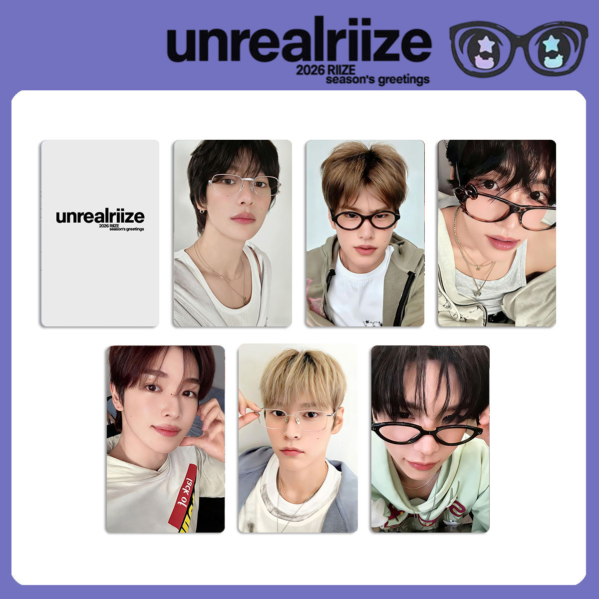 6枚セット 新男性グループRIIZEアルバム「II」スター  - Photography News のレビューと価格