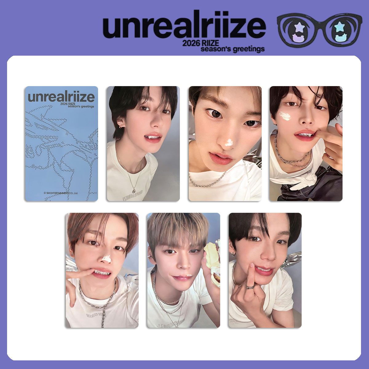 6枚セット 新男性グループRIIZEアルバム「II」スター  - Photography News のレビューと価格