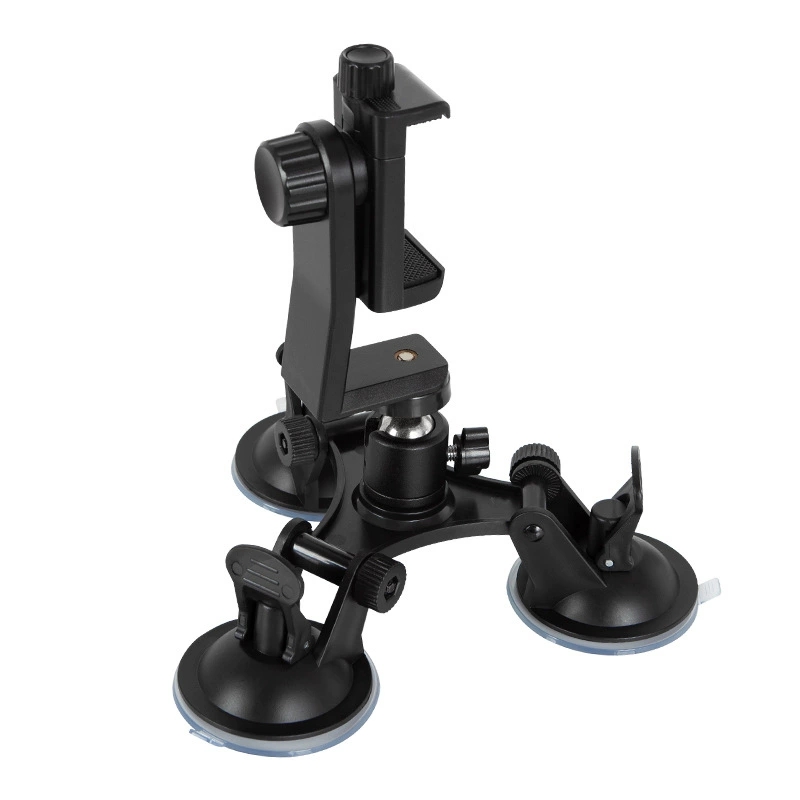 強力な吸盤マウントホルダー三脚、ボールヘッド付き、Gopro - Fluid Head Tripod のレビューと価格