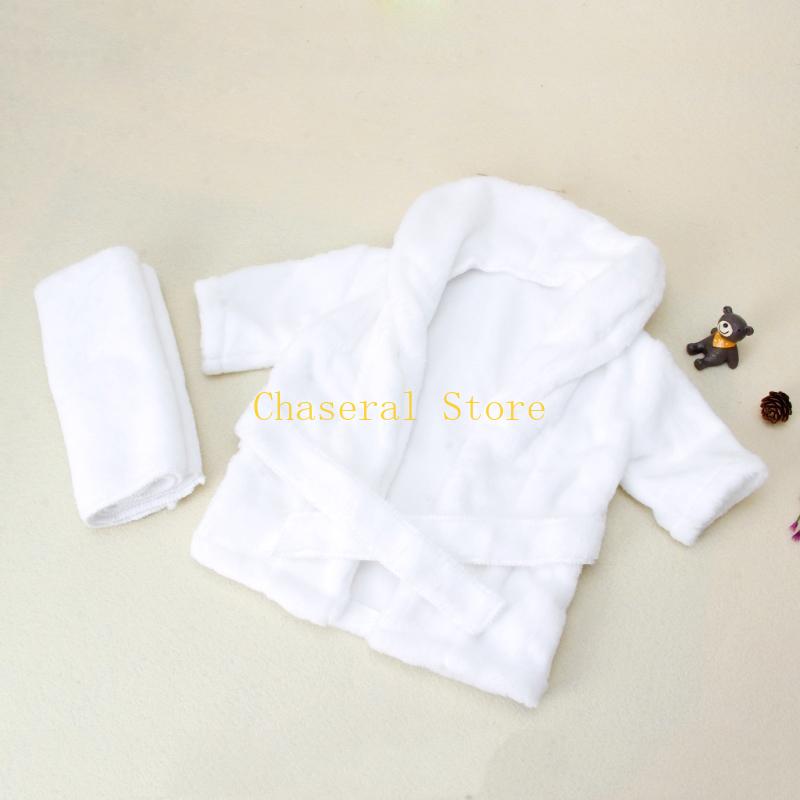 E7CE 新しいベビーバスローブバスタオル無地暖かい新生児写 - Photography Newborn のレビューと価格