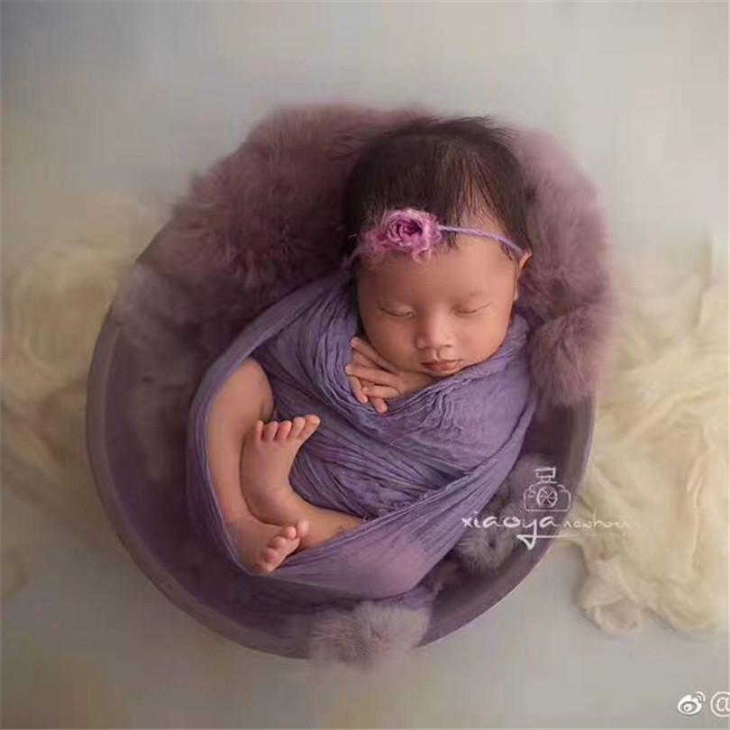 新生児木製ボウル丈夫な木製ベッド赤ちゃんポーズ写真小道具ヴィ - Photography Newborn のレビューと価格