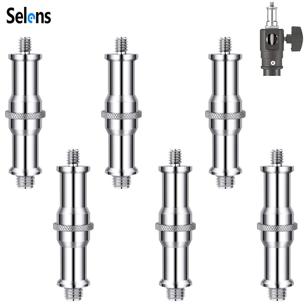 Selens 3 個標準 3/8 から 1/4 アダプタネジ - Fluid Head Tripod のレビューと価格