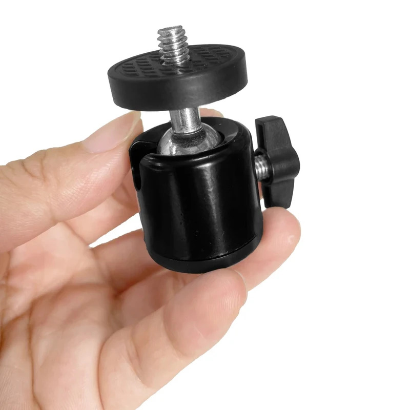 ホットシュー1/4インチネジ穴付き三脚マウントカメラヘッドア - Fluid Head Tripod のレビューと価格