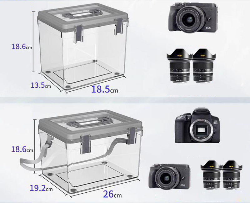 耐衝撃・防湿ケース、乾燥防湿保管シールボックス、デジタルカメ - Camera Dry Cabinet のレビューと価格