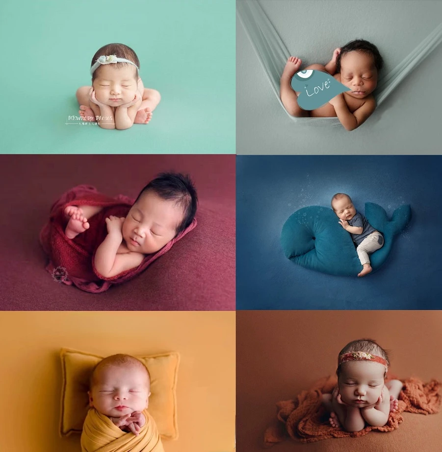 新生児写真アクセサリー,ベビーブランケット,背景,伸縮性のあ - Photography Newborn のレビューと価格