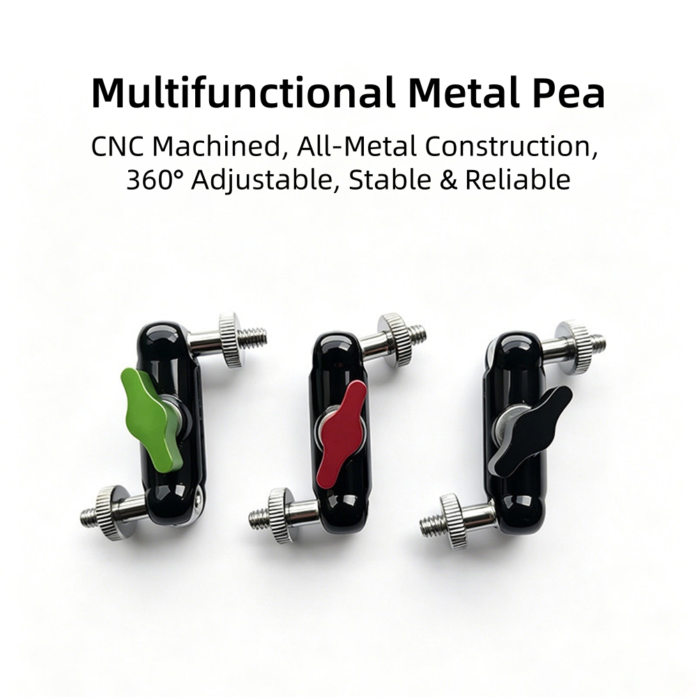 360 °   回転式マジックアームブラケット 1/4インチ - Fluid Head Tripod のレビューと価格