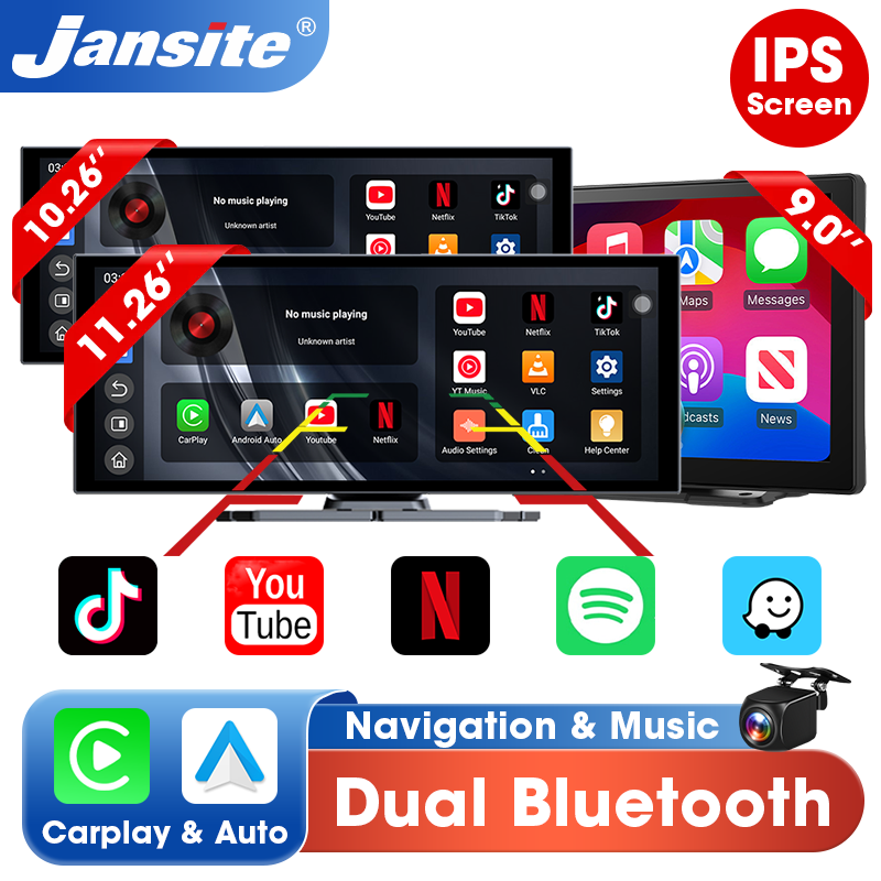 Jansite ユニバーサルカーマルチメディアビデオプレーヤ - Photography Youtube のレビューと価格